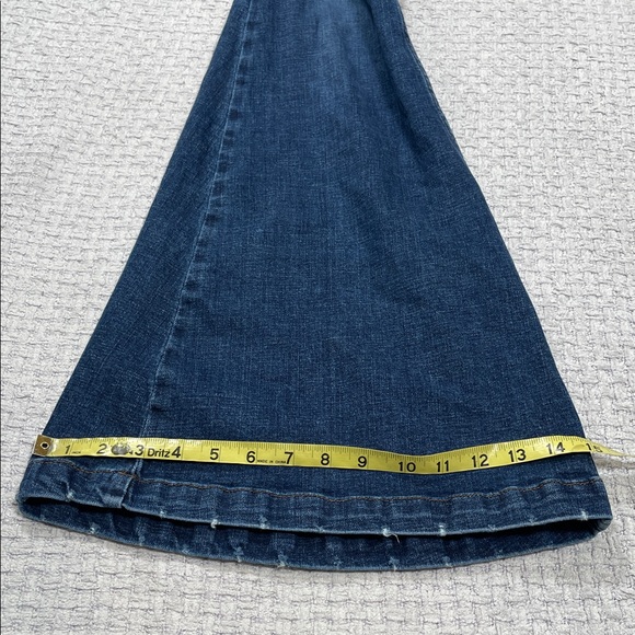 Wrangler Retro High Rise trumpet Flare Jeans  Western Cowgirl Bareback 29x34 - Picture 16 of 16